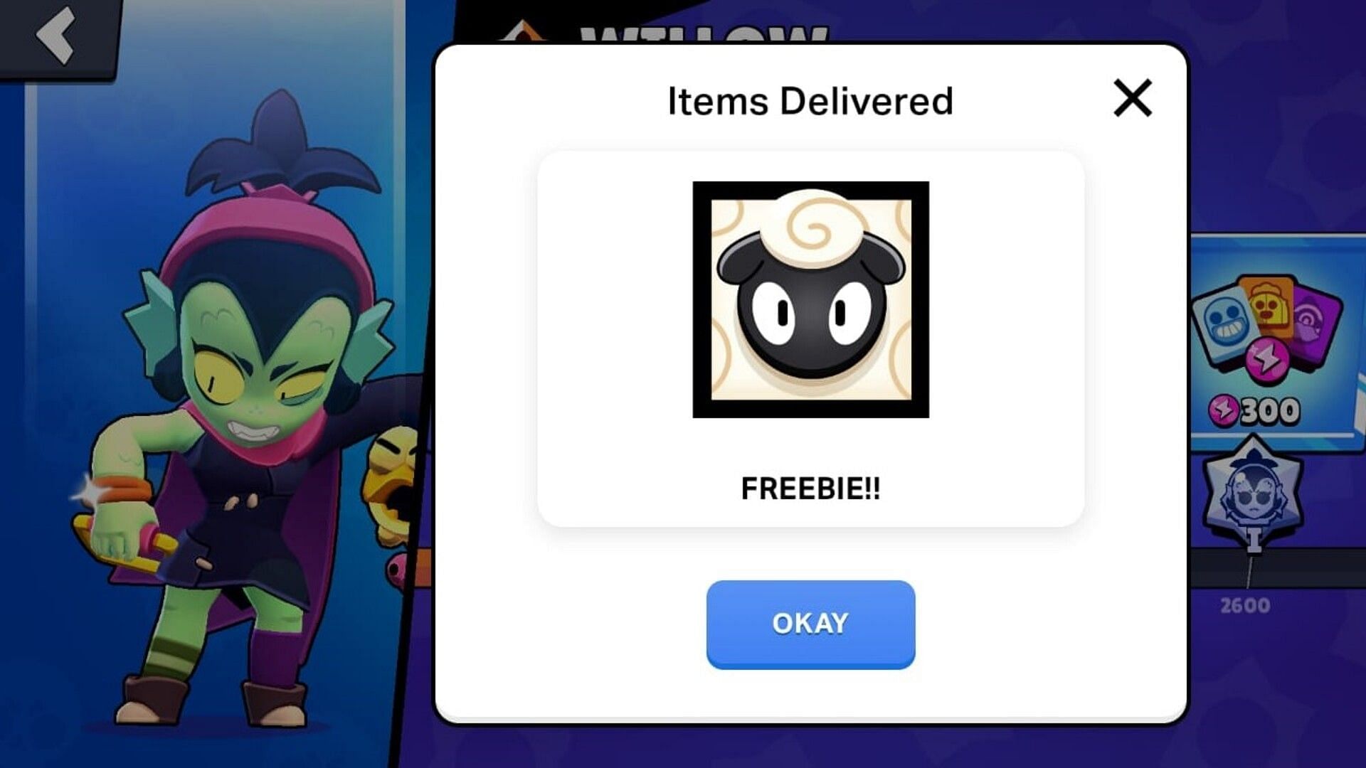 Offer redemption window inside the game (Image via Supercell)
